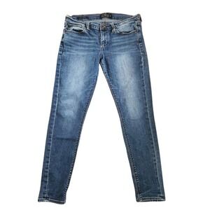 Lucky Brand Charlie Skinny Jeans Women's 8/29 Medium Wash Blue Stretch Denim 128